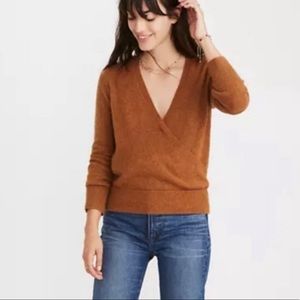 MADEWELL Wrap Front Sweater